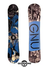 Gnu carbon credit snowboard - carbon,