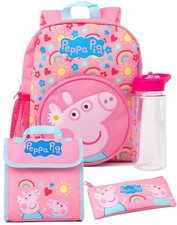 Peppa Pig Rosa Set Zaino 4