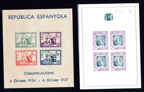 Spagna 1934 1939 emissioni - spagna,