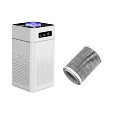 Purificatore d’Aria Portatile HEPA Ionizzatore USB Anti-Fumo Odori Polvere