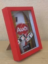 Audi V8 DTM 1990 H.J.Stuck,F.Biela Quadro 3D Modellino 1/87 Herpa