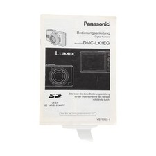 Manuale istruzioni panasonic - manuale, d'istruzioni