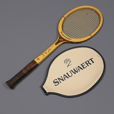 Racchetta da tennis vintage Snauwaert Brian Gottfried Flex con fodero originale
