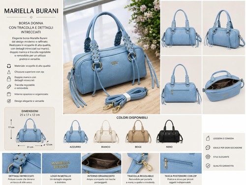 Borsa donna mariella burani - donna,