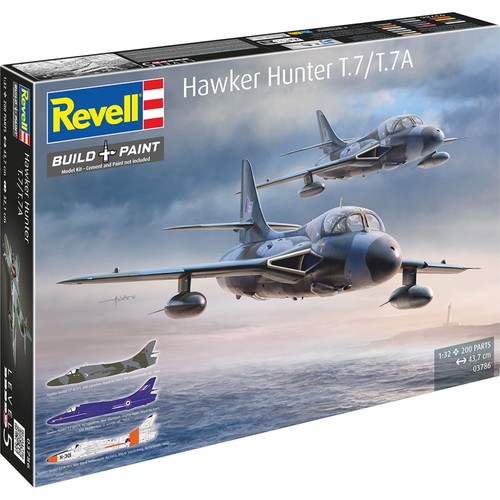 Revell hawker hunter t 7a - revell,