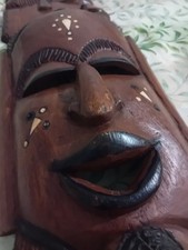 Grande Maschera Africana in Legno