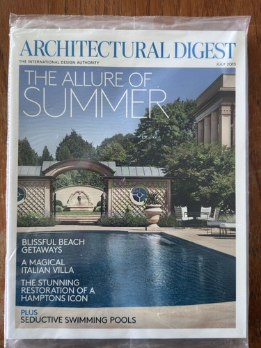 Architectural digest july 2013 - architectural,