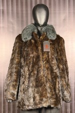 cappotto visone corto donna