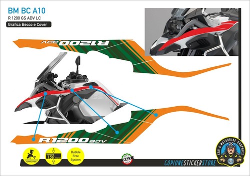 Adesivi becco completo - becco,