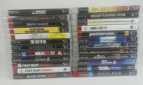 Ps3 games tested and clean - games,