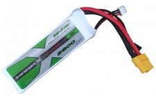 Batteria LiPo ManiaX 2800 mah 2S-7.4V 10 RX TX Connettore XT60 Futaba