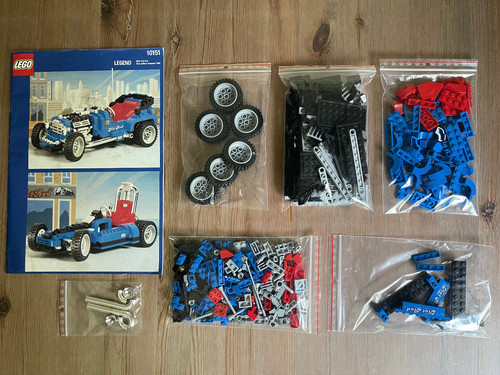 Lego model team hot rod - lego, team: