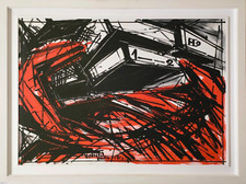 VINICIO BERTI - Avventuroso Astrale, 1974-75 - Acrilico su tela - Archivio