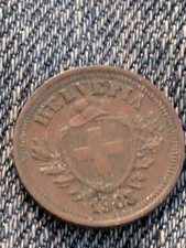 1908 B Svizzera Helvetia