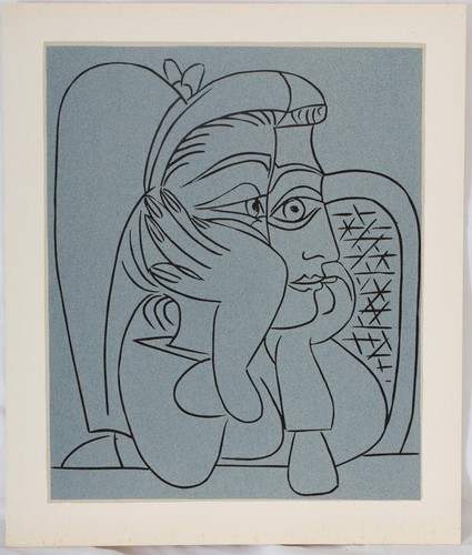 Pablo picasso femme - :,
