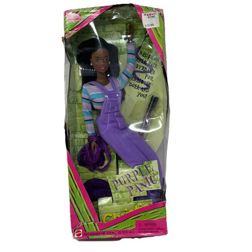 Barbie afroamericana purple - barbie,