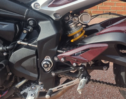 Pedane triumph street triple - pedane,
