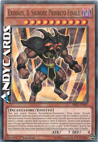 Exodius signore proibito - signore,