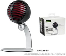 SHURE MV5-B Black MICROFONO