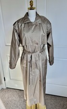 Brem Rainwear Trench coat Vintage Made In Belarus Removable Quilted Lining 12