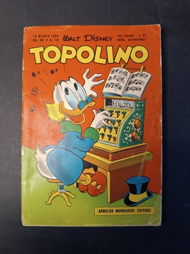 Fumetto topolino walt - topolino,