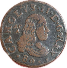 Carlo II Tornese zecca di