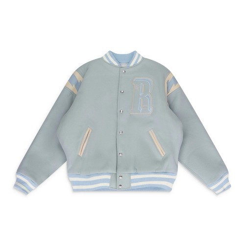 Giacca rhude bambino blu crema - giacca,