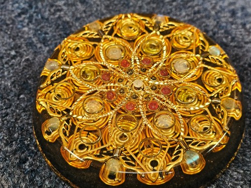 Orgonite talisman pendant - orgonite,