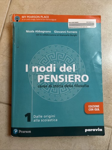 Nodi del pensiero isbn - pensiero, 1
