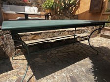 Tavolo Toscana UnoPiu Rettangolare (allungabile) in ferro con 9 Sedie Pieghevoli