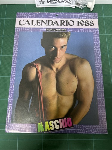 Calendario 1988 maschio - calendario,