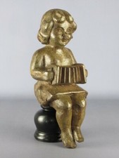 VINTAGE STATUA LEGNO SCULTURA