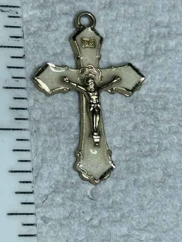 Croce crocifisso smaltata - crocifisso,