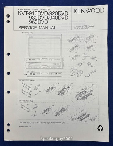 Manuale servizio originale - di,