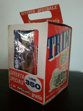 SUPER TRIM BOX CON ANGELINO DI PAOLO CAMPANI CAROSELLO 1960 GADGET PUBBLICITARIO