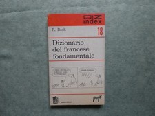 boch dizionario del francese fondamentale zanichelli ed.
