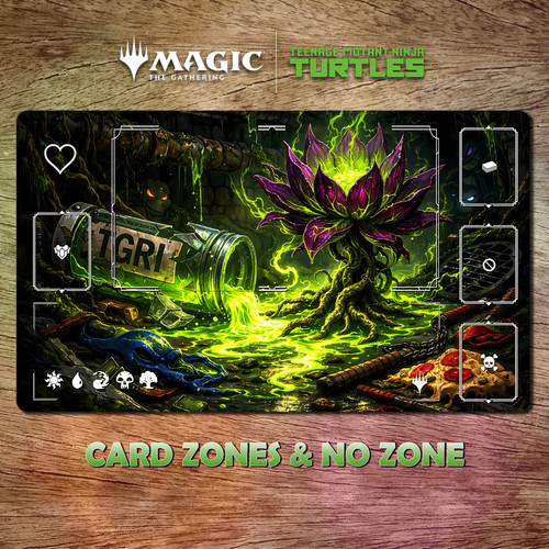 Tappetino gioco black lotus - da,