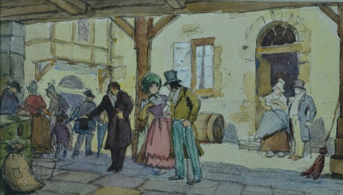 Beau tableau ancien - beau,