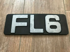 VOLVO FL6 LOGO SIGLA EMBLEMA FREGIO STEMMA SCRITTA TARGHETTA BADGE TARGA PLACCA
