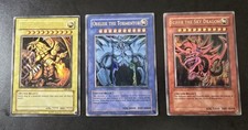 2003 YUGIOH 3 CARTE DIO EGIZIO