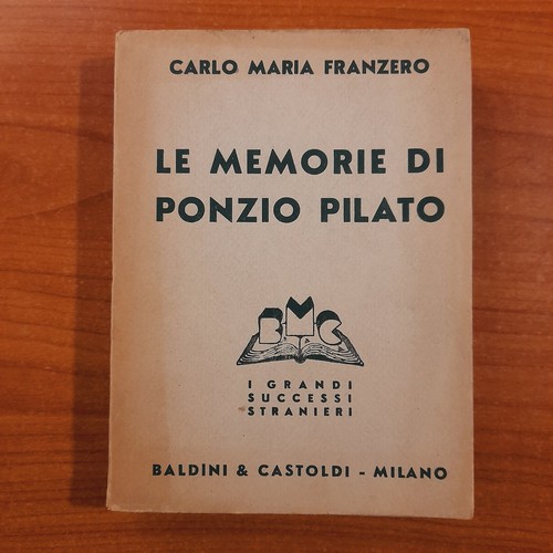 Memorie ponzio pilato - le,