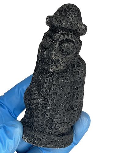 Roccia lavica nera in - roccia,