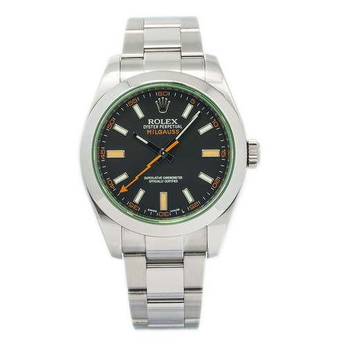 Rolex milgauss 116400gv - rolex, ss