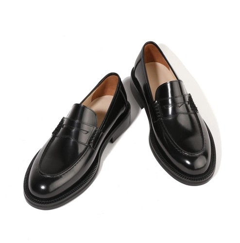 Scarpe uomo pelle nera - in,