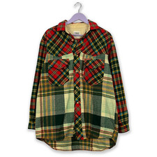 Camicia Think Pink scozzese