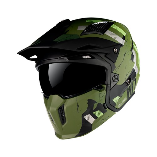 Casco moto streetfighter - moto, mt
