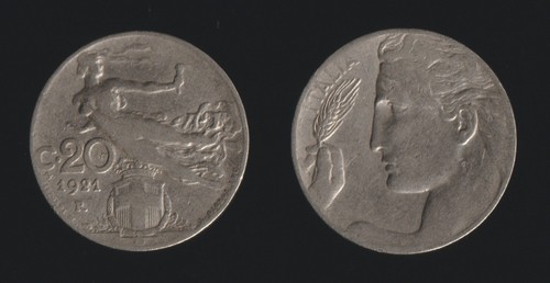 Centesimi 1921 liberta - liberta',