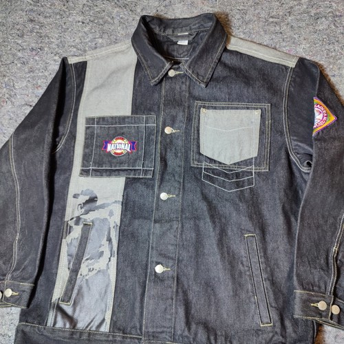 Giacca denim baseball negro - giacca,