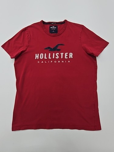 Hollister herren shirt rot - t-shirt,