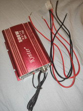 Kinter Amplificatore Per Auto 500W, 12V, Stereo a 2 Canali - Rosso